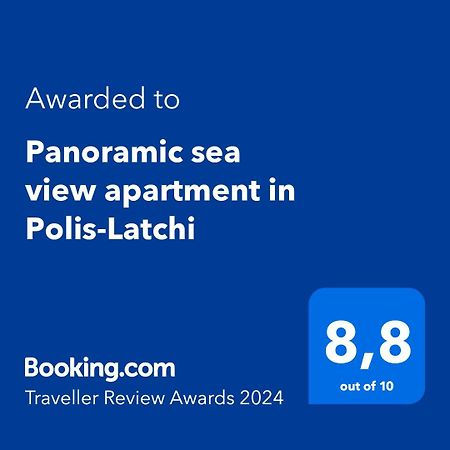 Panoramic Sea View Apartment In Polis-Latchi Exterior photo