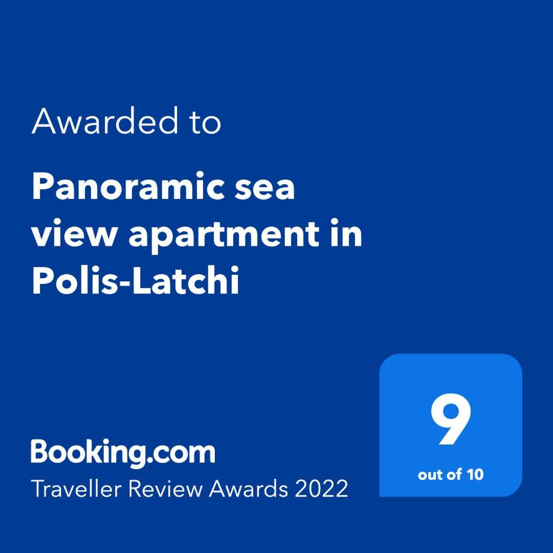 Panoramic Sea View Apartment In Polis-Latchi Exterior photo