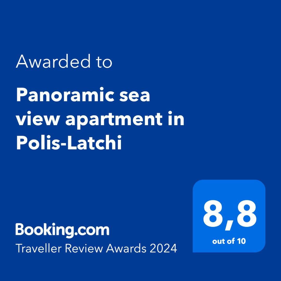 Panoramic Sea View Apartment In Polis-Latchi Exterior photo